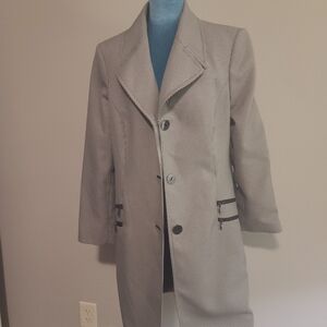 Kasper Monochrome Houndstooth Blazer